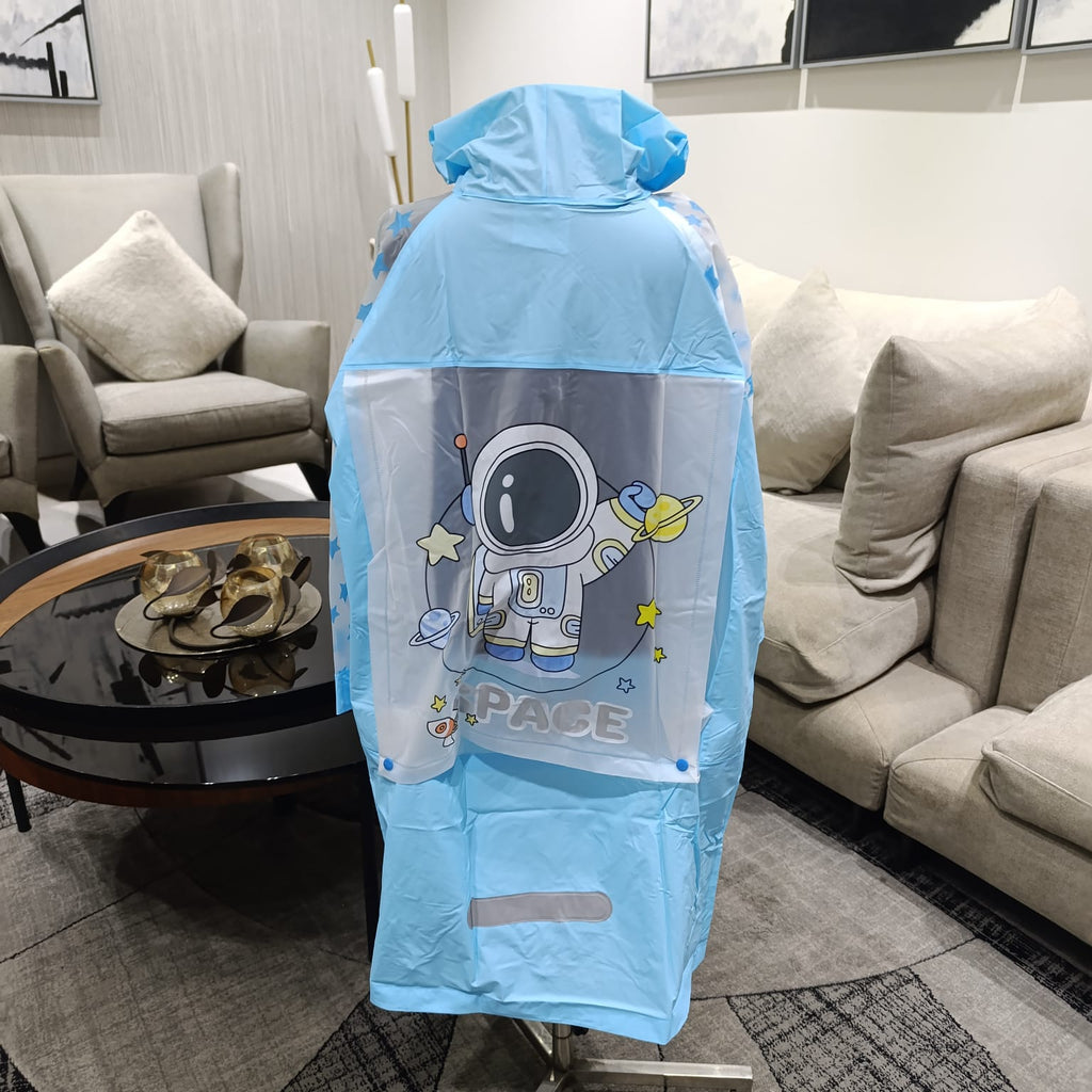 Astronaut Space Super Premium 3D Raincoat (Exchange free for Size Issue